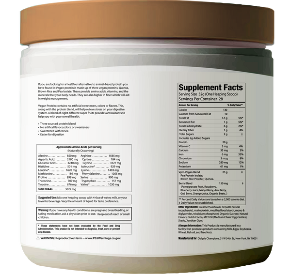 VEGAN Protein - Premium Blend